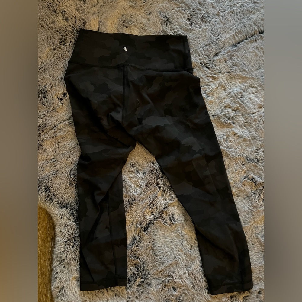Black Camo Lululemon Leggings